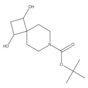 Tert-butyl 1,3-dihydroxy-7-azaspiro[3.5]nonane-7-carboxylate Structure