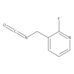 2-Fluoro-3-(isocyanatomethyl)pyridine Structure