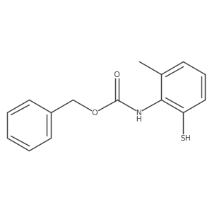 benzyl N-(2-methyl-6-sulfanylphenyl)carbamate结构式