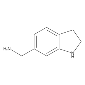 6-Aminomethylindoline结构式