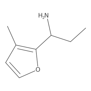 (I+/-R)-I+/--Ethyl-3-methyl-2-furanmethanamine Structure