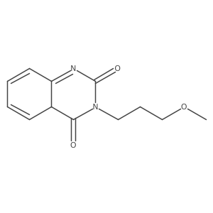 3-(3-methoxypropyl)-4aH-quinazoline-2,4-dione Structure