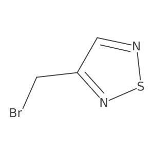 3-(Bromomethyl)-1,2,5-thiadiazole Structure