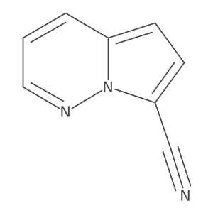 Pyrrolo[1,2-b]pyridazine-7-carbonitrile Structure