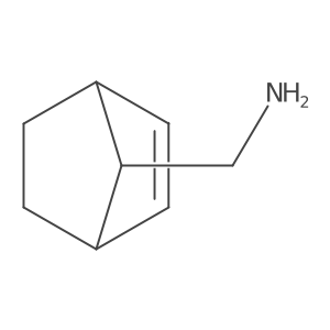 2-Norbornene-7-methylamine, anti- Structure