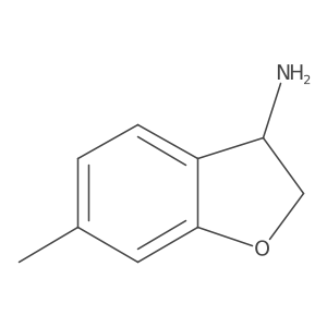(R)-6-Methyl-2,3-dihydrobenzofuran-3-amine Structure