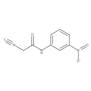 2-Isocyano-N-(3-nitrophenyl)acetamide结构式