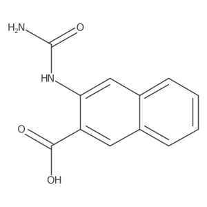 3-Ureido-2-naphthoic acid Structure