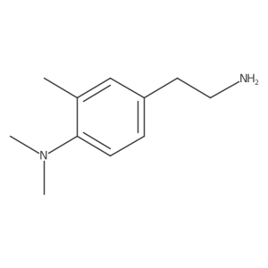 4-(Dimethylamino)-3-methylbenzeneethanamine Structure