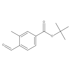 Tert-butyl 4-formyl-3-methyl-benzoate Structure