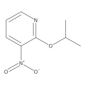 3-Nitro-2-(propan-2-yloxy)pyridine结构式