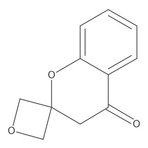 Spiro[chromane-2,3'-oxetan]-4-one结构式