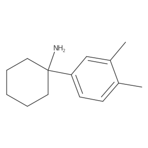 1-(3,4-Dimethylphenyl)cyclohexan-1-amine Structure