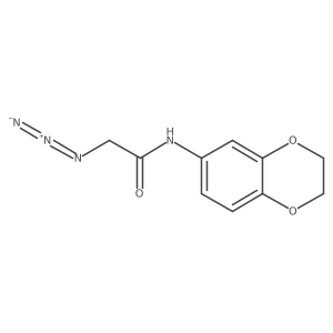2-azido-N-(2,3-dihydro-1,4-benzodioxin-6-yl)acetamide Structure