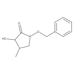 1-(Benzyloxy)-3-hydroxy-4-methylpyrrolidin-2-one结构式