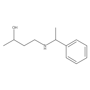 4-[(1-Phenylethyl)amino]butan-2-ol Structure