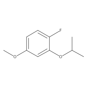 1-Fluoro-2-isopropoxy-4-methoxybenzene Structure