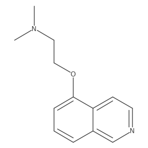 2-(5-Isoquinolinyloxy)-N,N-dimethylethanamine Structure