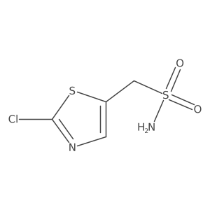 (2-Chloro-1,3-thiazol-5-yl)methanesulfonamide结构式