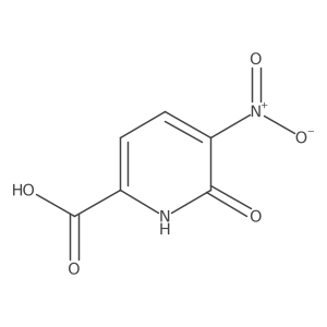 6-Hydroxy-5-nitropicolinic acid Structure