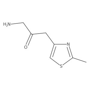 1-Amino-3-(2-methyl-1,3-thiazol-4-yl)propan-2-one Structure