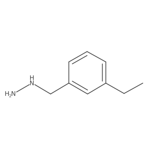3-Ethylbenzylhydrazine结构式