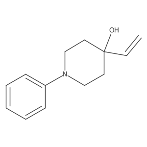 1-Phenyl-4-vinylpiperidin-4-ol Structure