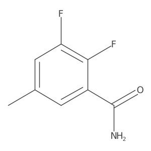 2,3-Difluoro-5-methylbenzamide Structure