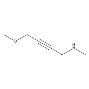 (4-Methoxybut-2-yn-1-yl)(methyl)amine Structure