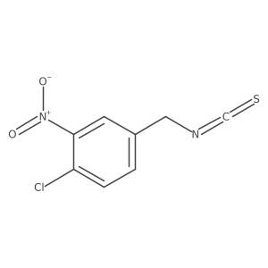 1-Chloro-4-(isothiocyanatomethyl)-2-nitrobenzene结构式