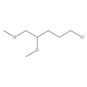 5-Chloro-1,2-dimethoxypentane Structure
