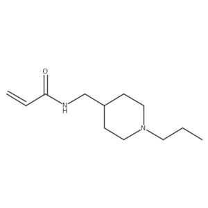 N-[(1-propylpiperidin-4-yl)methyl]prop-2-enamide Structure