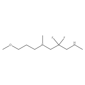 {2,2-Difluoro-3-[(3-methoxypropyl)(methyl)amino]propyl}(methyl)amine Structure