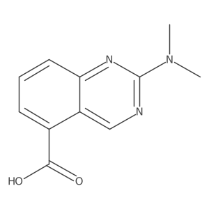 2-(Dimethylamino)quinazoline-5-carboxylic acid Structure