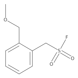 [2-(Methoxymethyl)phenyl]methanesulfonyl fluoride结构式