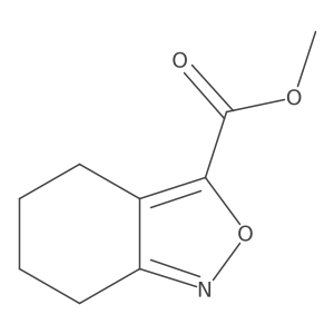 Methyl 4,5,6,7-tetrahydro-2,1-benzisoxazole-3-carboxylate Structure