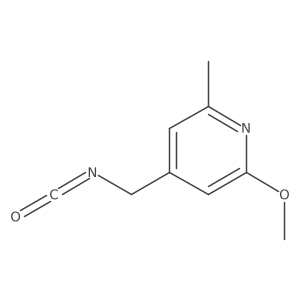 4-(Isocyanatomethyl)-2-methoxy-6-methylpyridine Structure