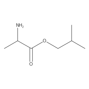 D-Alanine, 2-methylpropyl ester Structure