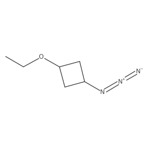 1-Azido-3-ethoxycyclobutane Structure