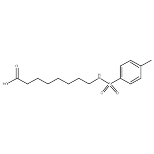 8-[[(4-Methylphenyl)sulfonyl]amino]octanoic acid Structure