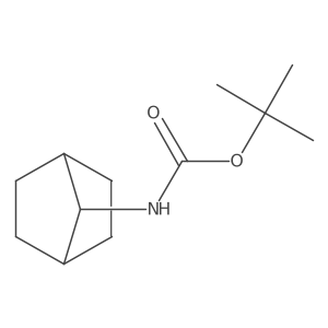 tert-butyl N-(7-bicyclo[2.2.1]heptanyl)carbamate Structure