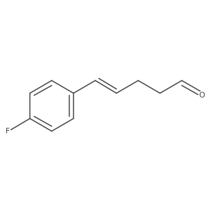 5-(4-Fluorophenyl)pent-4-enal结构式