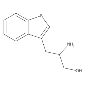 (I(2)S)-I(2)-Aminobenzo[b]thiophene-3-propanol结构式