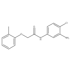 N-(3-Amino-4-chlorophenyl)-2-(2-methylphenoxy)-acetamide Structure