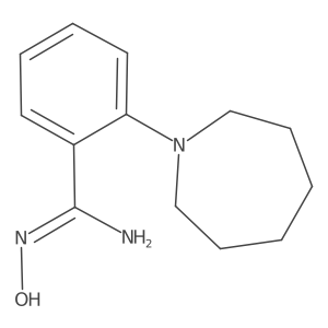 2-(Azepan-1-yl)-N-hydroxybenzimidamide结构式