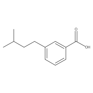 3-Isopentyl-benzoic acid结构式
