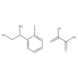 2-Amino-2-(2-fluorophenyl)ethanol oxalate Structure