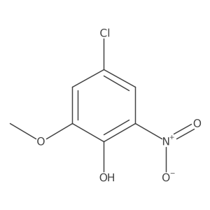 4-Chloro-2-methoxy-6-nitrophenol Structure