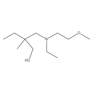 2-[[Ethyl(2-methoxyethyl)amino]methyl]-2-methyl-1-butanol Structure