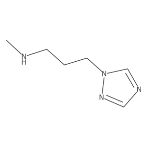 n-Methyl-3-(1h-1,2,4-triazol-1-yl)propan-1-amine Structure